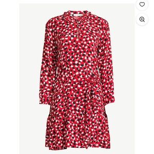 Free assembly Red Polka Dot Dress